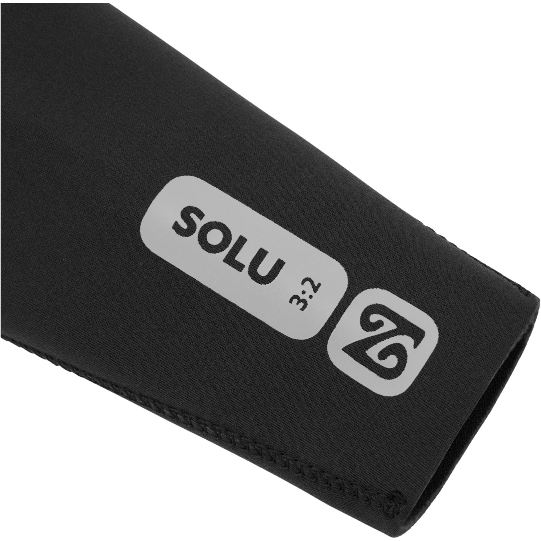 2025 Nyord Womens Solu Yulex 3/2mm Chest Zip Wetsuit SOLW32001 - Black